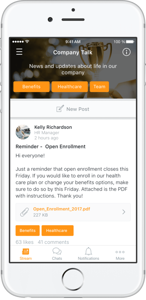 Beekeeper open enrollment stream announcement